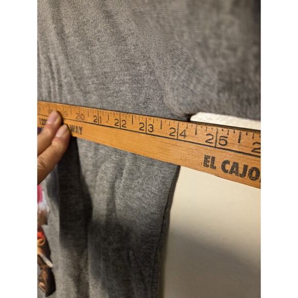 Coca Cola Santa Long Sleeve T Shirt Pullover Gray Adult Sz XL - Picture 6 of 7